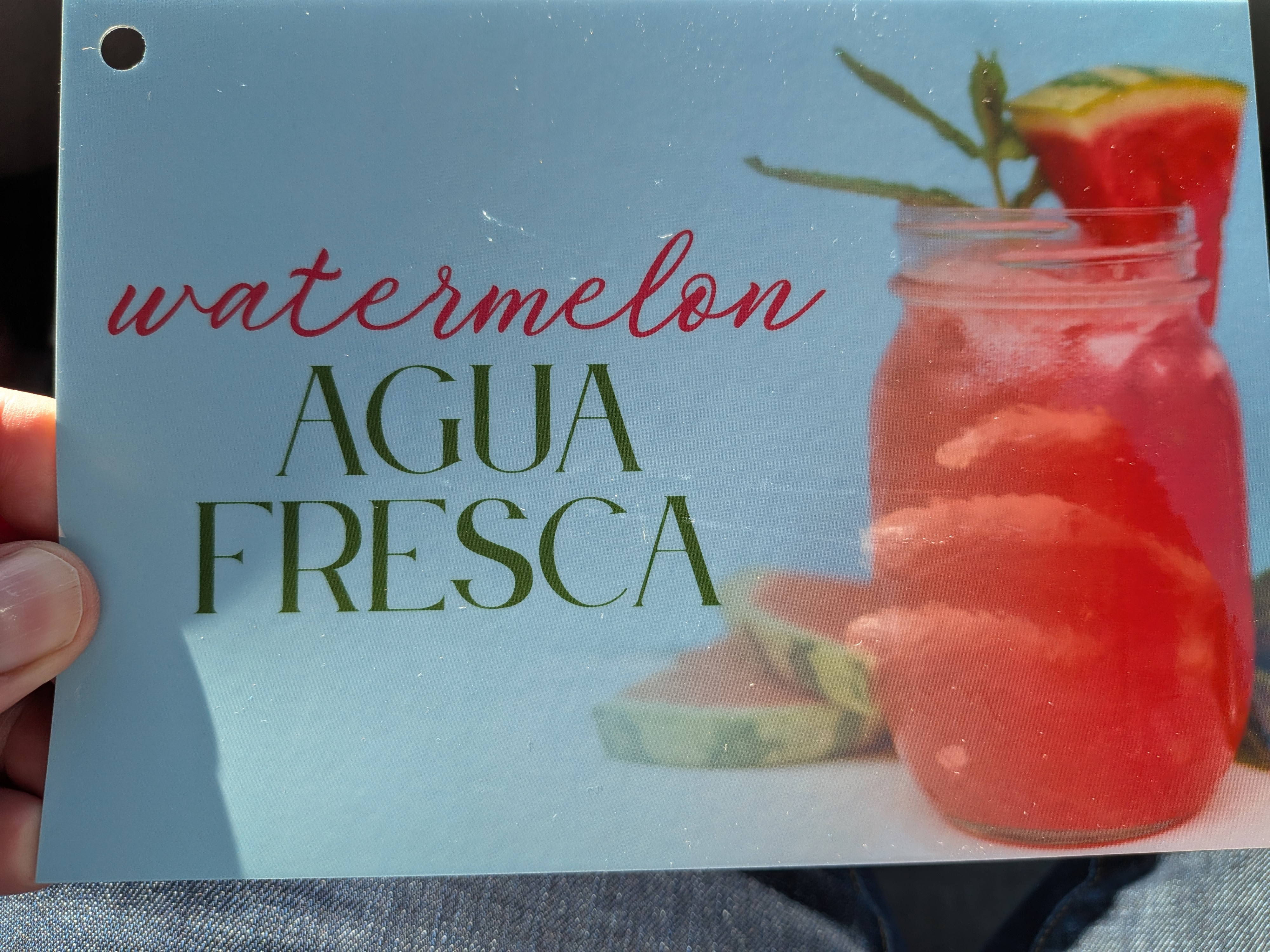 Watermelon Agua Fresca